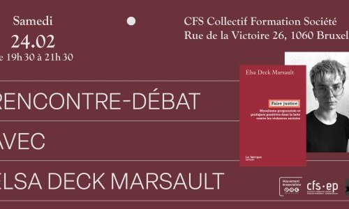 Rencontre-débat avec Elsa Deck Marsault